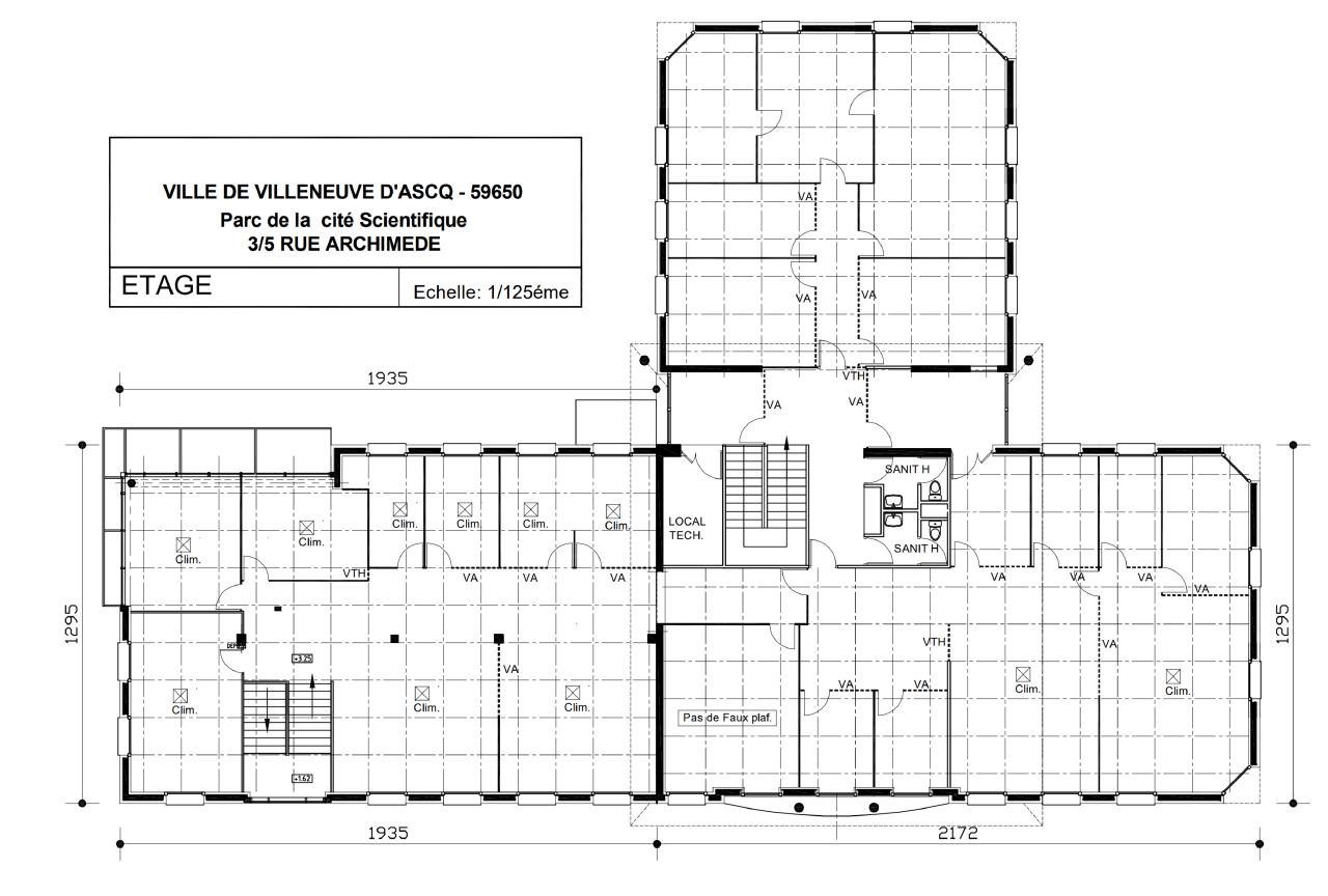 Bureau Villeneuve-d'Ascq 1561m² Location bureau Villeneuve-d'Ascq Nord OLBUR2425874 17